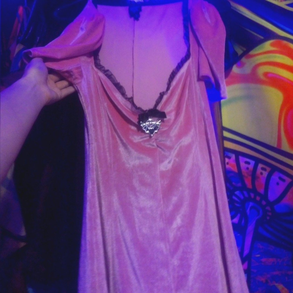 Dolls Kill Large Pink Dress